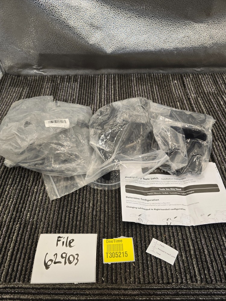 Dreamxiang Heavy-Duty Self-Locking Gate Latch Assembly