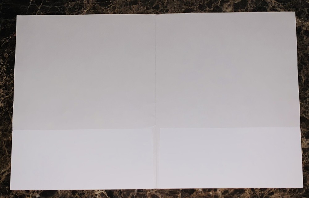 Marine Corps Embassy Security Group Welcome Aboard Two Pocket Folder USMC MSG