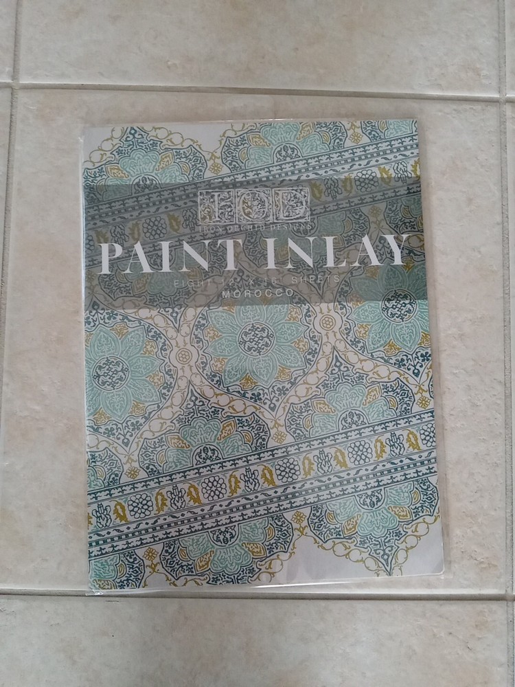Iron Orchid Designs Paint Inlay "Morocco"