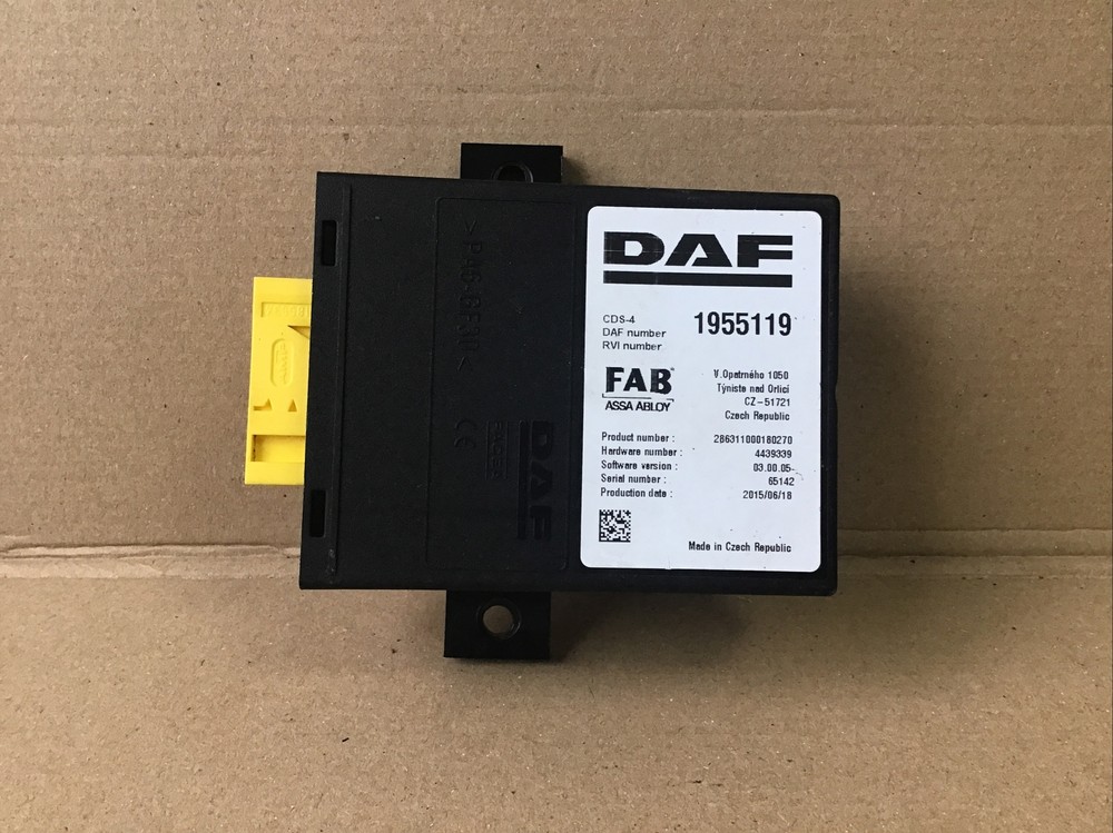 DAF XF106 CDS4 FAB CONTROL UNIT 1955119
