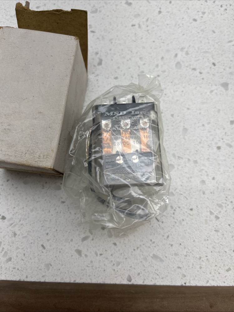 A283XCXC2 MSD Inc. Control Relay 24VDC