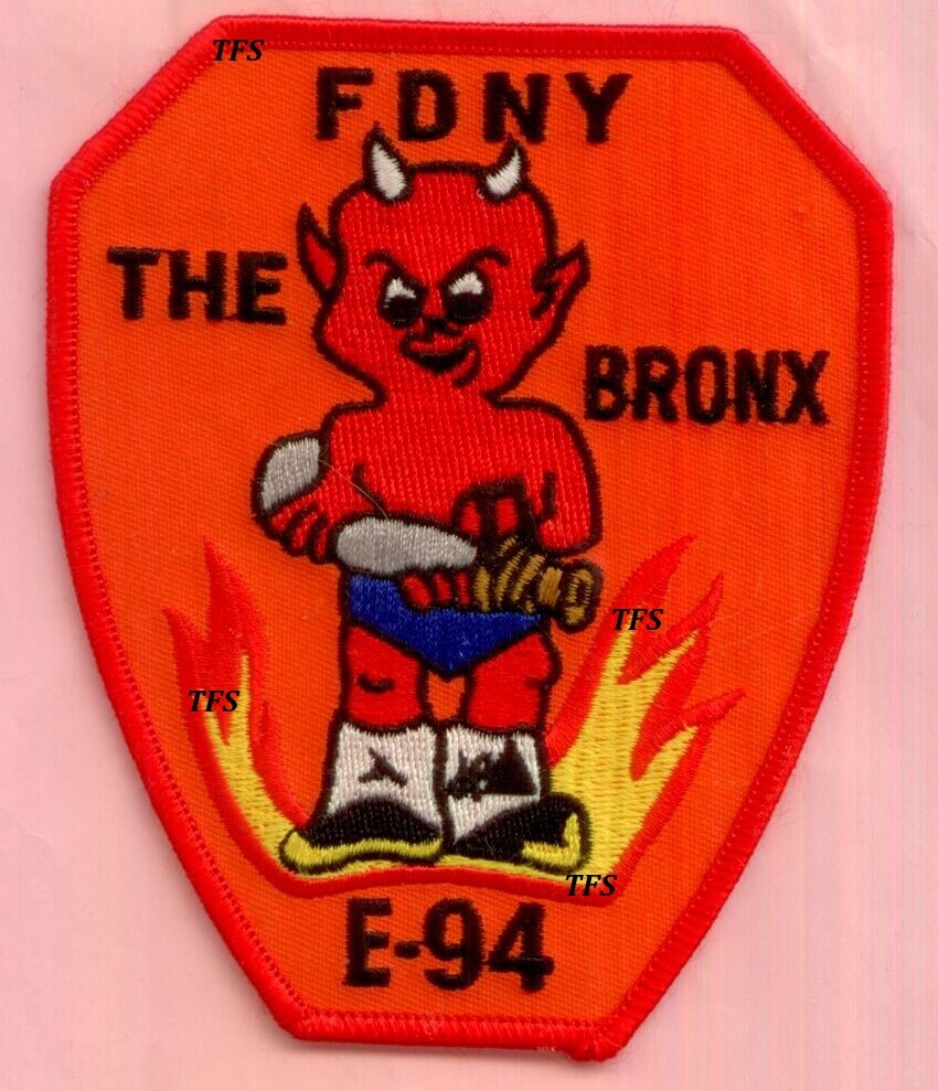 New York City Fire Dept Engine 94 Patch Devil