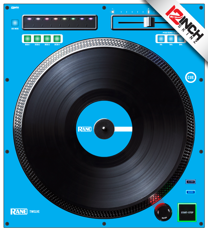 Rane Twelve Skin (PAIR) Light Blue