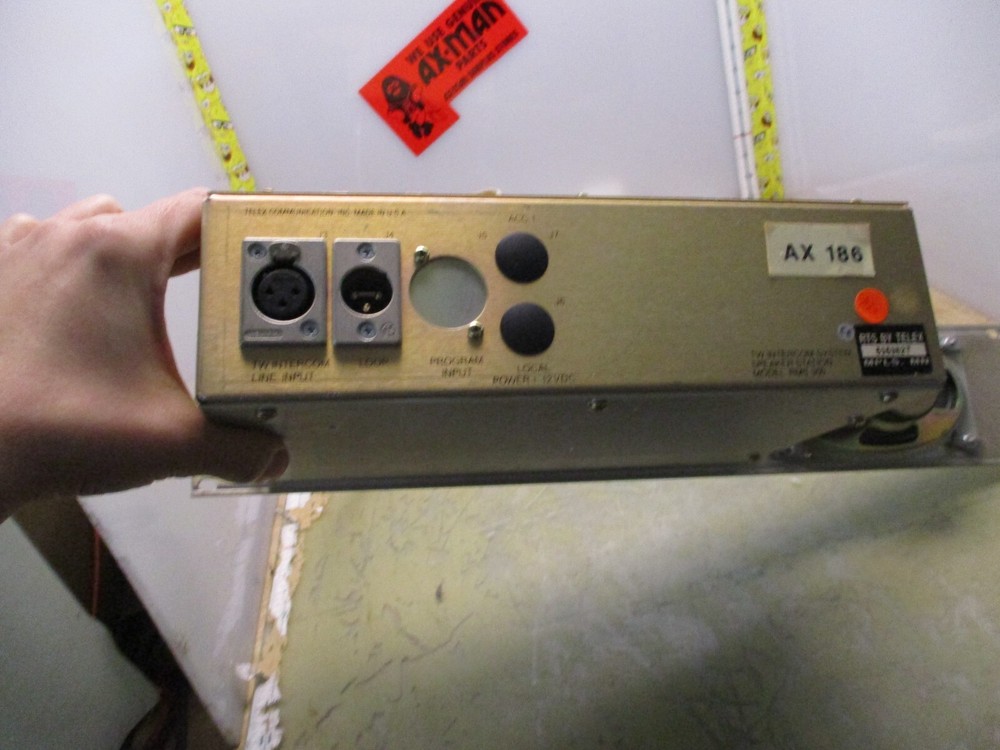 RTS Telex TW Intercom System User Station Rack Mount Model RMS 300 (#2)[4-D]