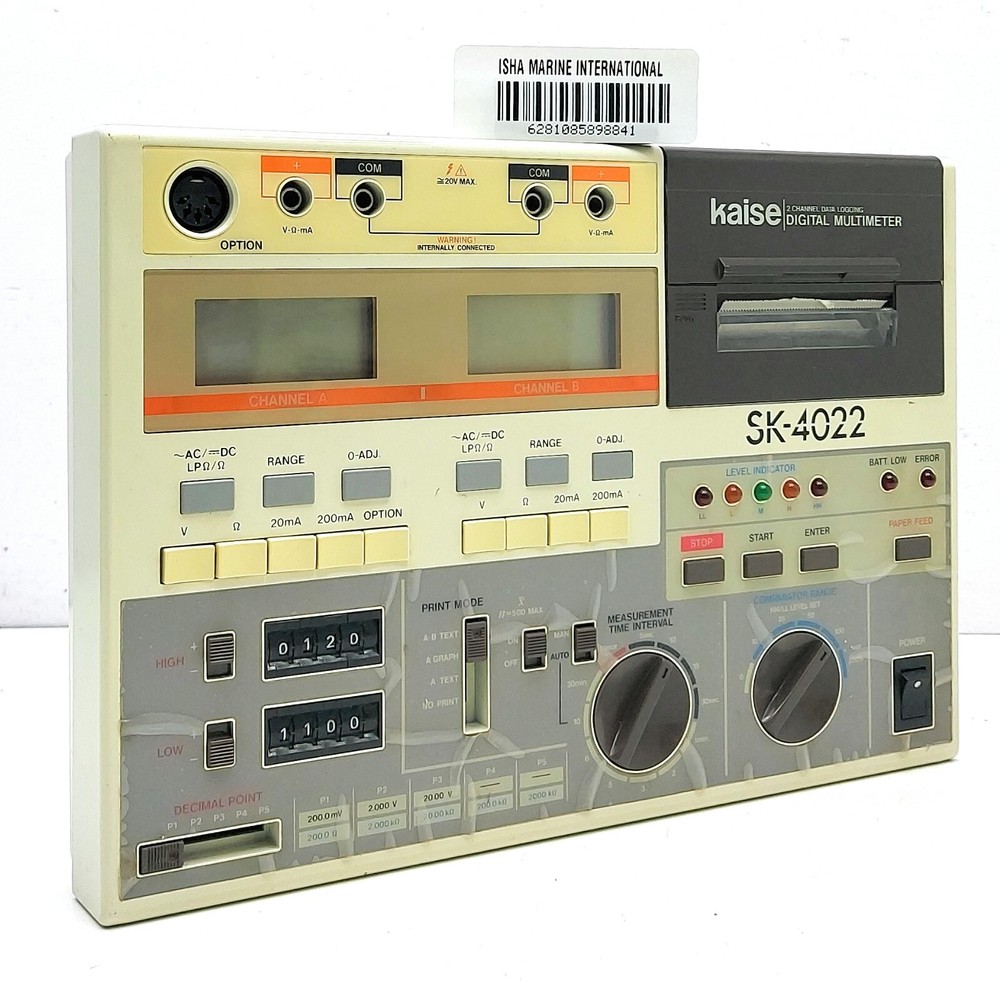 Kaise SK-4022 2 Channel Data Logging Digital Multimeter