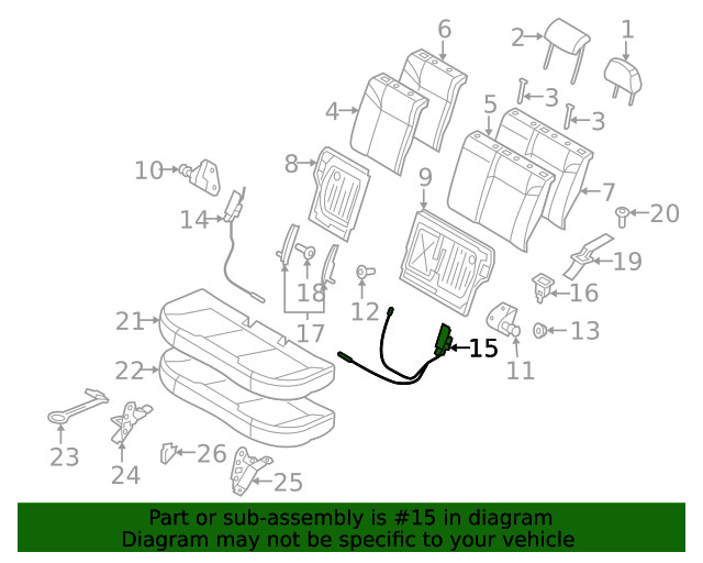 Genuine GM Latch 13154322