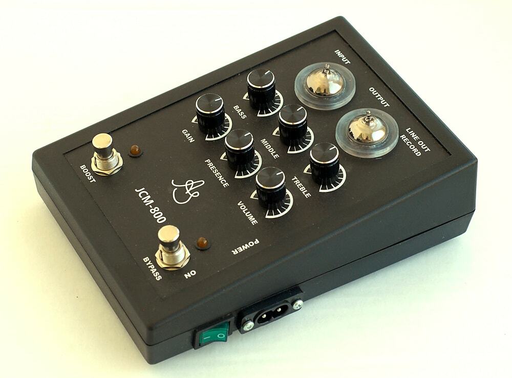 Guitar tube preamp based on JCM800