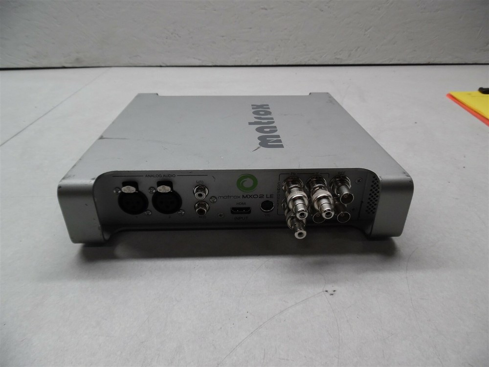 Matrox MX02 LE with MAX Professional Video Editing