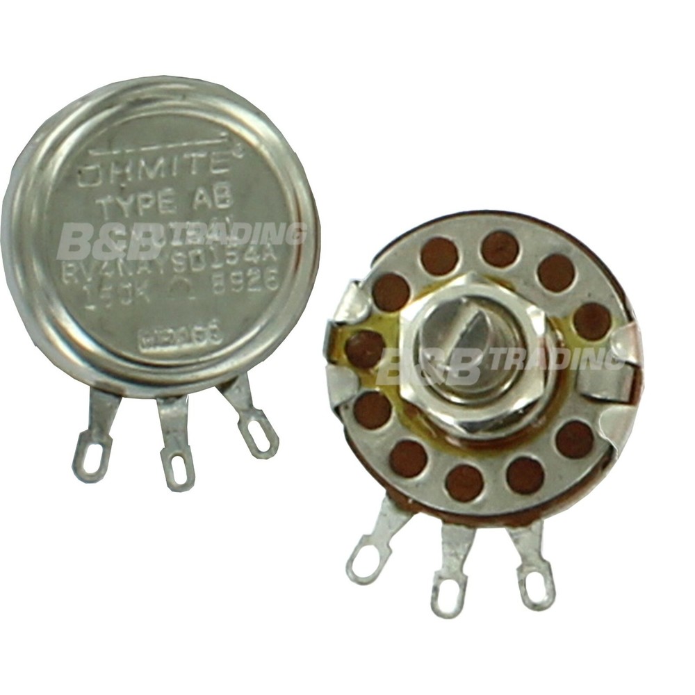 1 Pc Ohmite CMU1541 Panel Mount Potentiometer Variable Resistor New Open Box