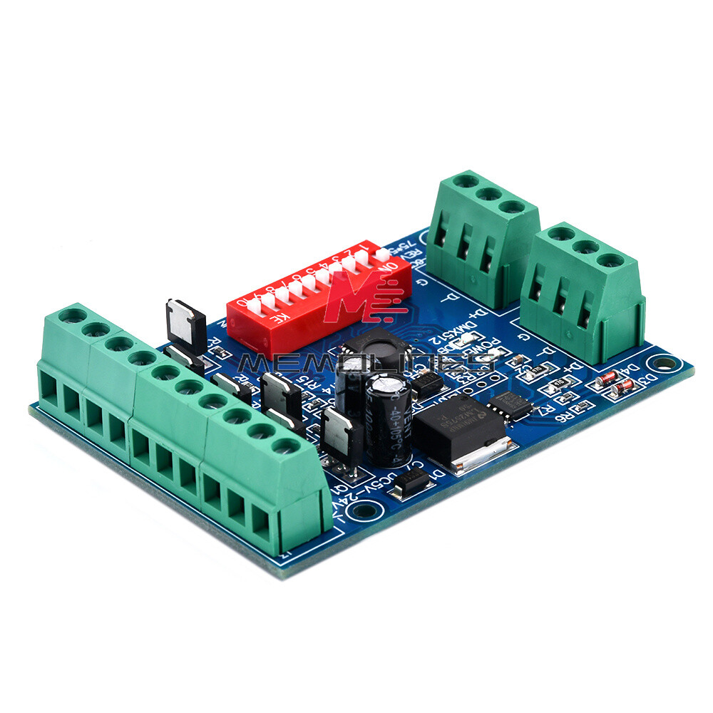 DMX512 Decoder 6CH Channel RGBW Controller led stage Dj lighting CMOS Output New