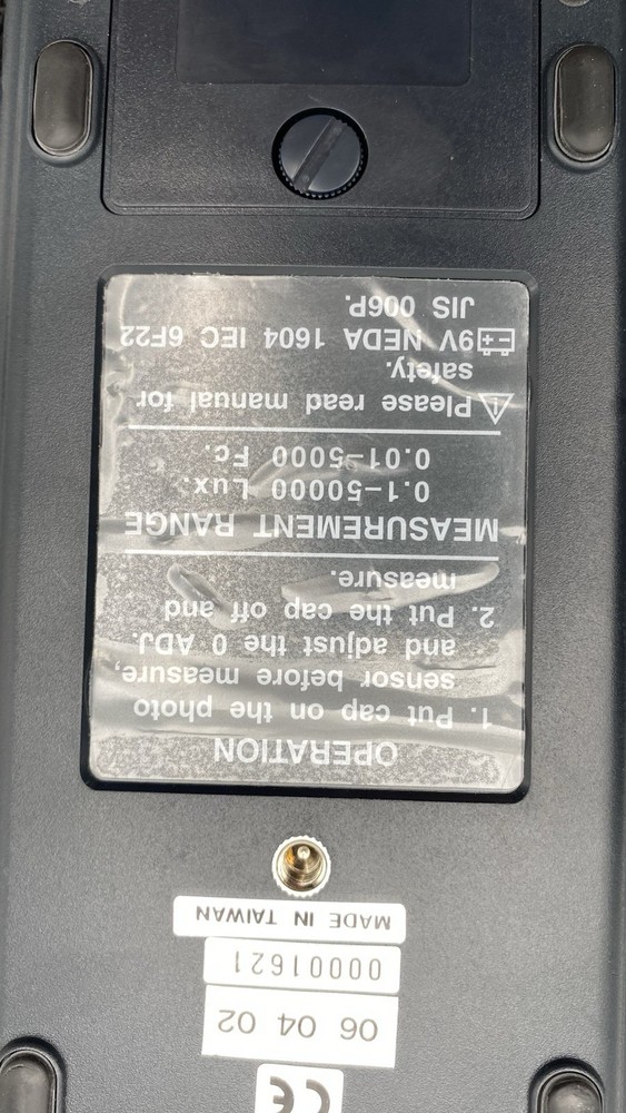 GREENLEE DIGITAL LIGHT METER 93-172 TESTED