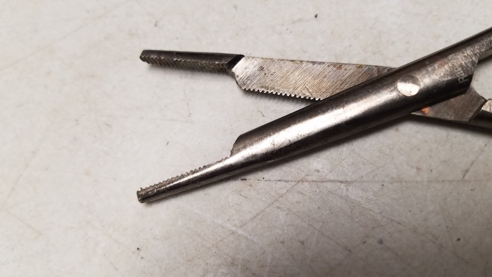 8" Rubber Insulated Forseps (C)