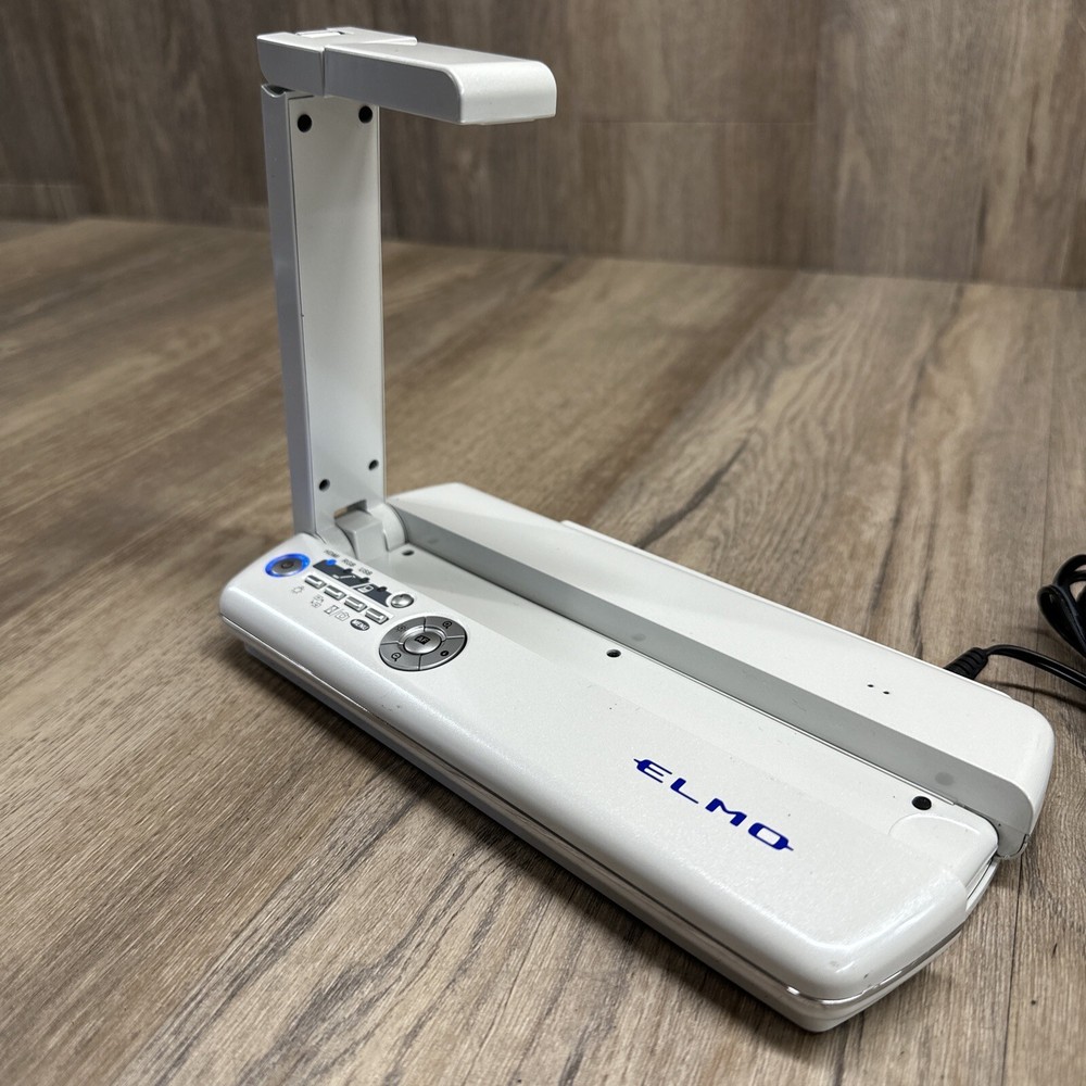 Elmo MO-1 Portable Visual Presenter USB/HDMI Camera White No Power Supply