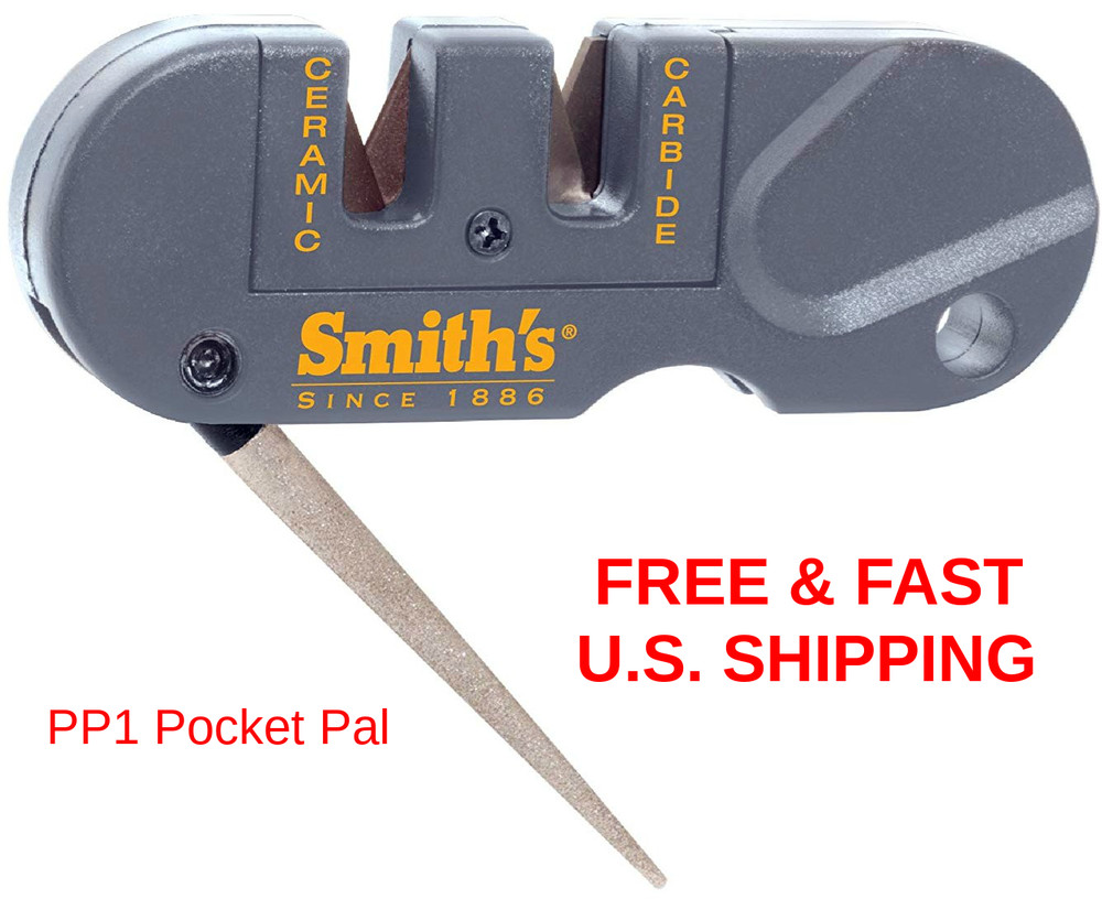 KNIFE SHARPENER Serrated & Standard Edges Ceramic & Carbide PP1 MULTI FUNCTION