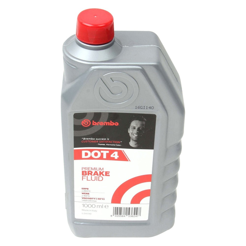 Brembo L04010 DOT 4 Brake Fluid