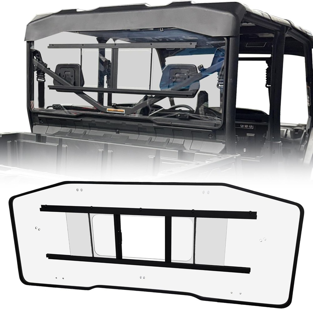 Hard Coated Rear Windshield for Can-Am Defender