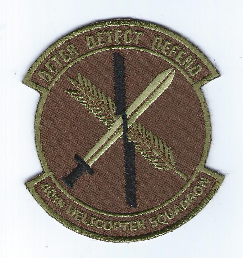 40th HELICOPTER SQUADRON  desert patch