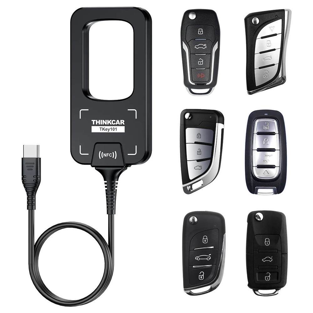 THINKCAR TKEY101 kёy Coding IMMO Remote Control Chip Read &Write For 689BT 892BT