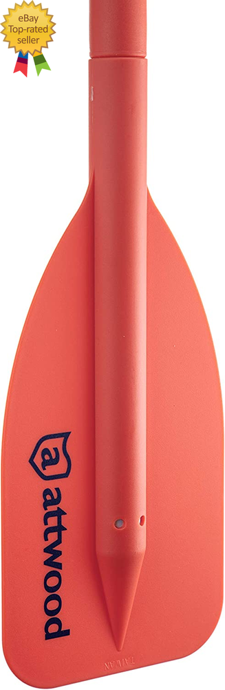 Emergency Telescoping Paddle for Boating, Orange