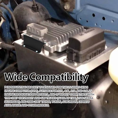 PCM Mounting Bracket, LS ECU mounting Bracket, LS ECM ECU PCM Mounting
