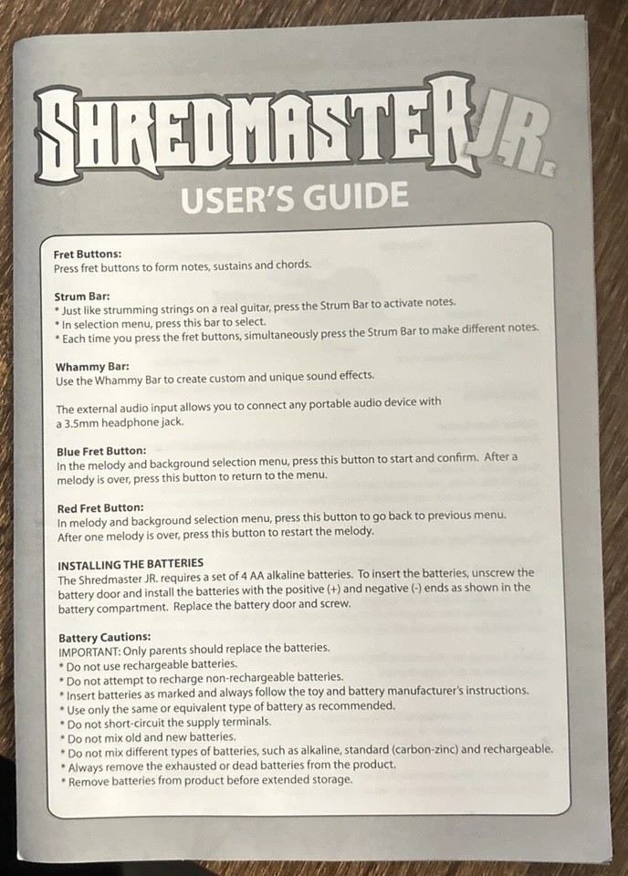 DREAMGEAR - Shredmaster Jr. Plug-and-Play No Box
