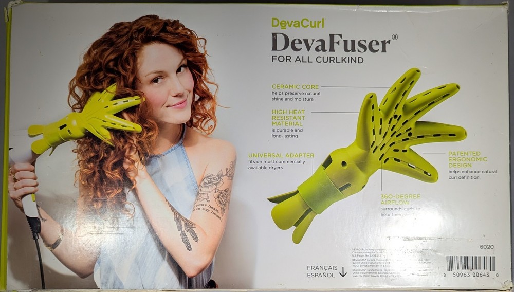 (DAMAGED BOX) DevaCurl DevaFuser Universal Diffuser