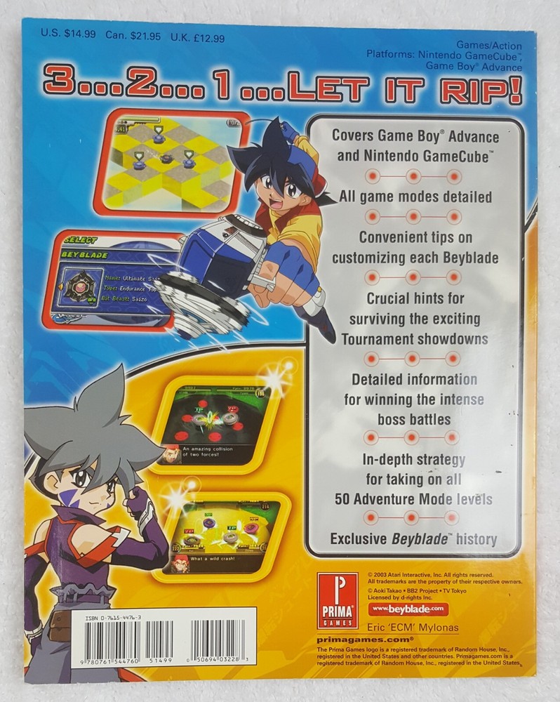 Beyblade V Force DS & GC Strategy Guide