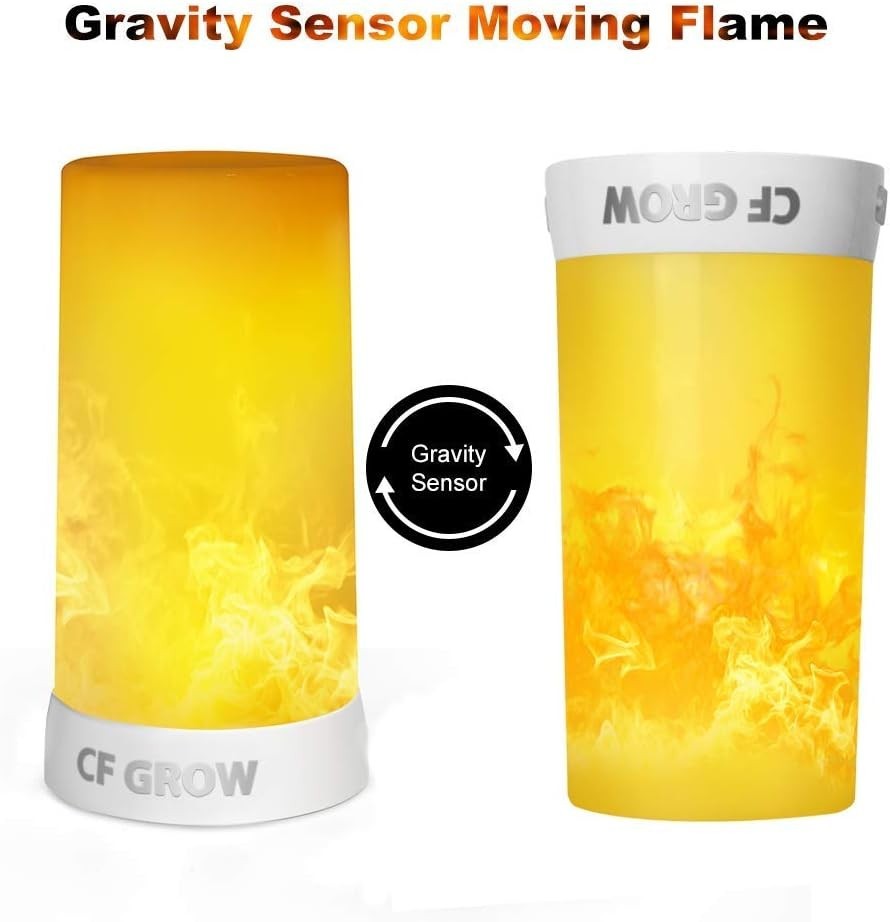 Versatile Hanging LED Flame Lantern - Magnetic Base & Gravity Sensing Effect