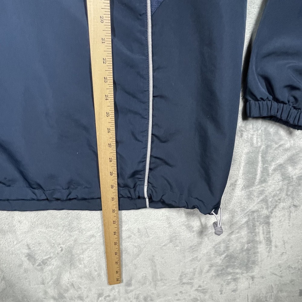Nike Georgetown Jacket Mens Large Blue Pullover Team Half Zip Windbreaker