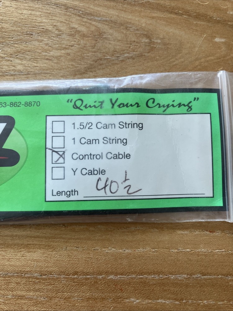 New Vapor Trail Bow String 40 1/2” Control Cable