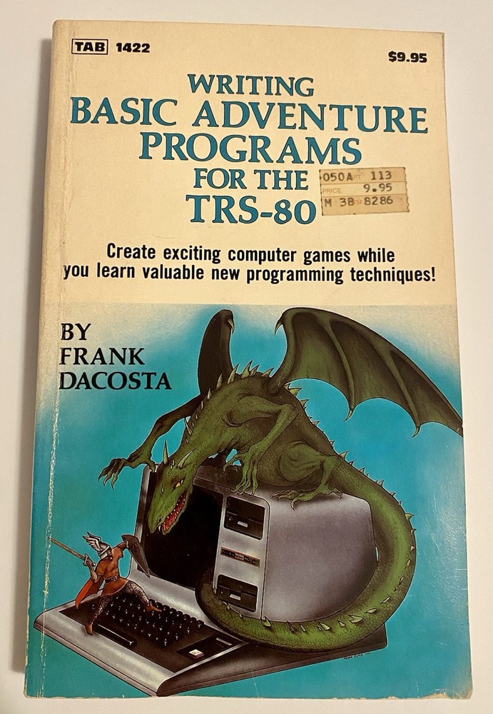 Vintage Basic Adventure Programs For The TRS-80 Computer Games Programming Book