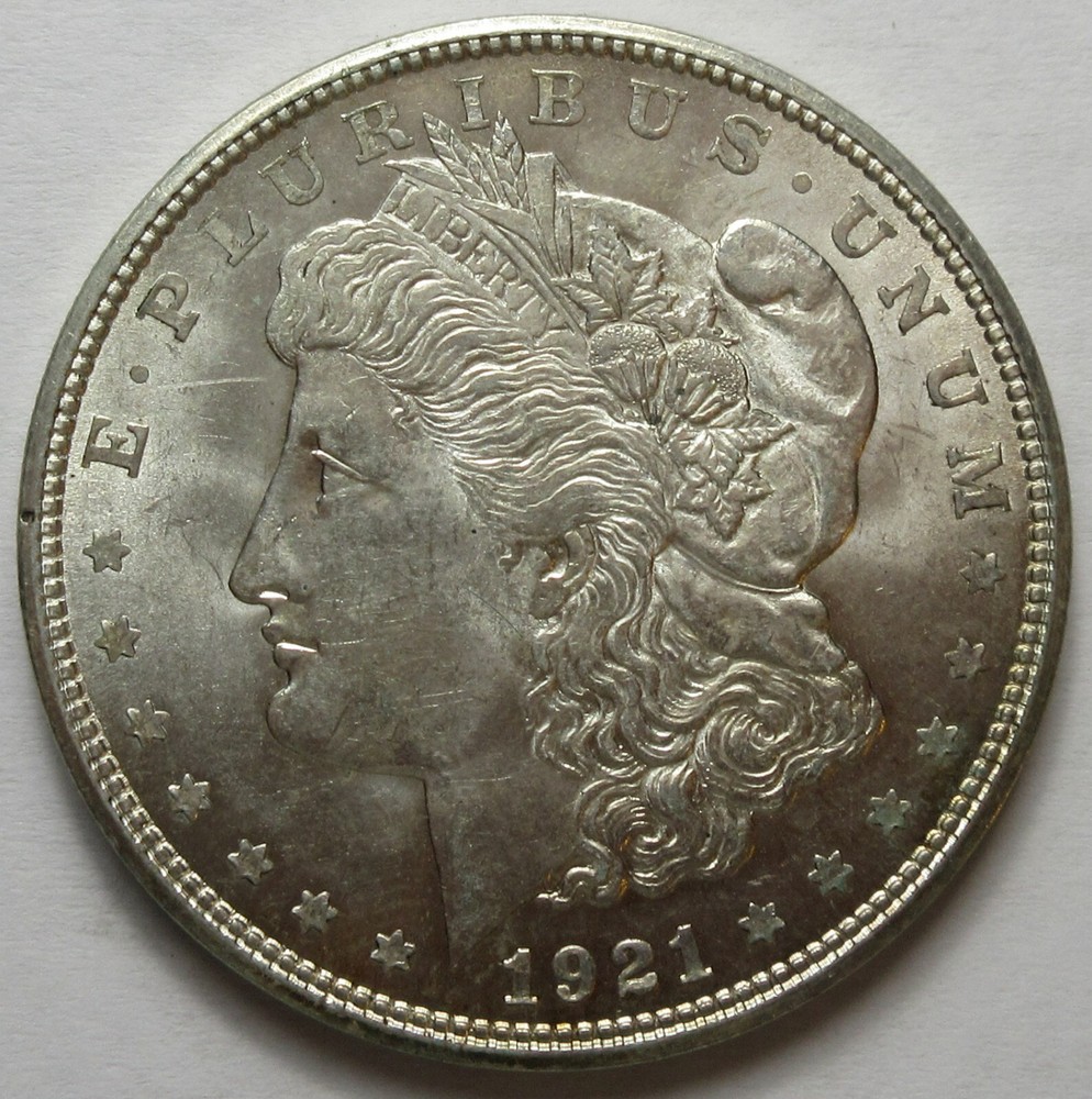 1921-D Silver Morgan Dollar -Choice UNC- (#87p)