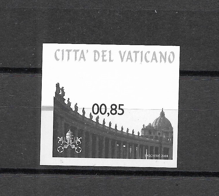 (ATM05) Vatican ATM stamps : two versions