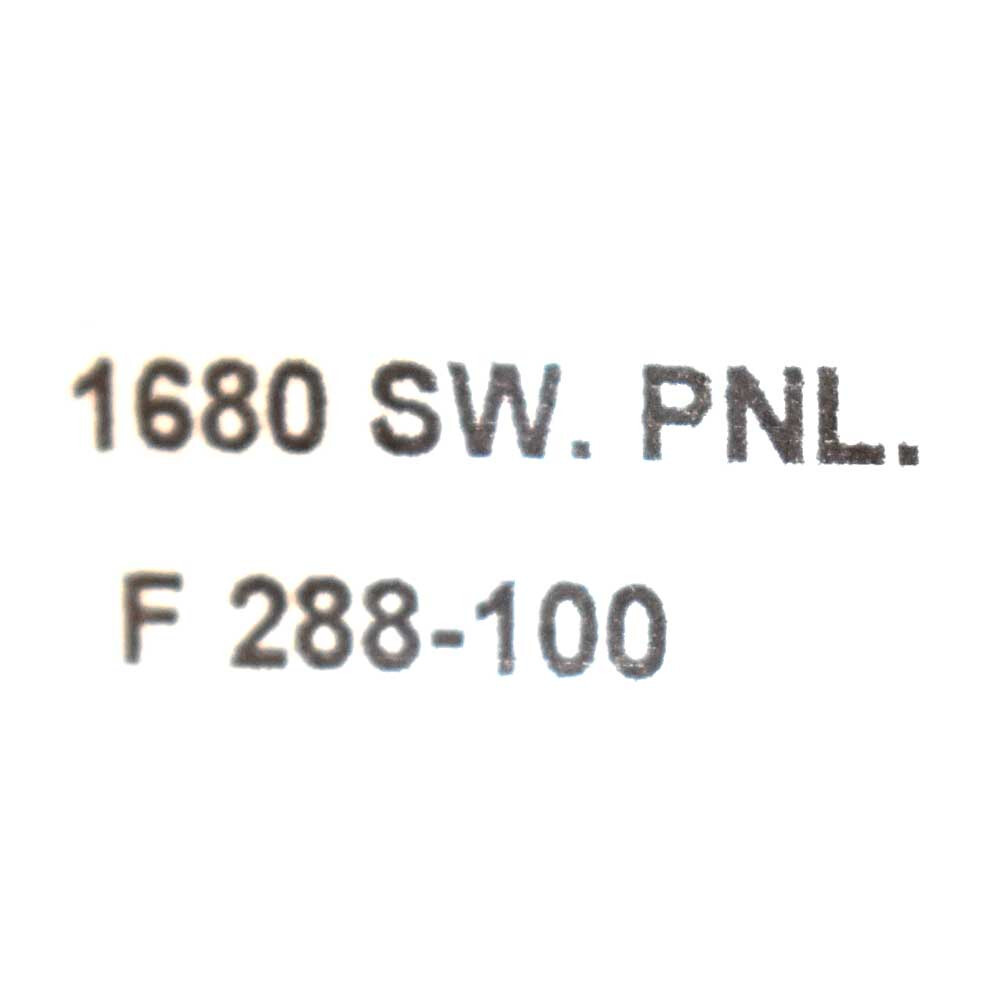 Boat Toggle Switch Panel | Switches Brushed Silver Plastic 4 x 5 Inch