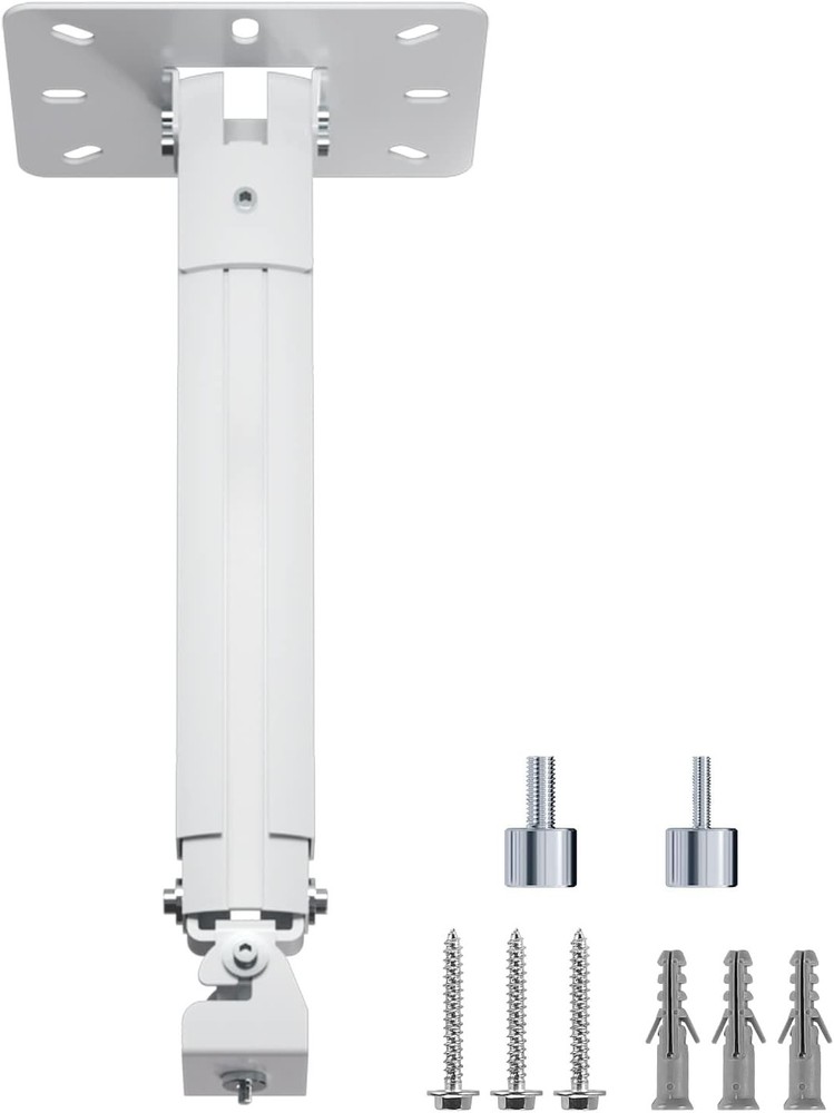 Extended Mini Projector Ceiling Mount Adjustable Wall Mount with Thread Adapters