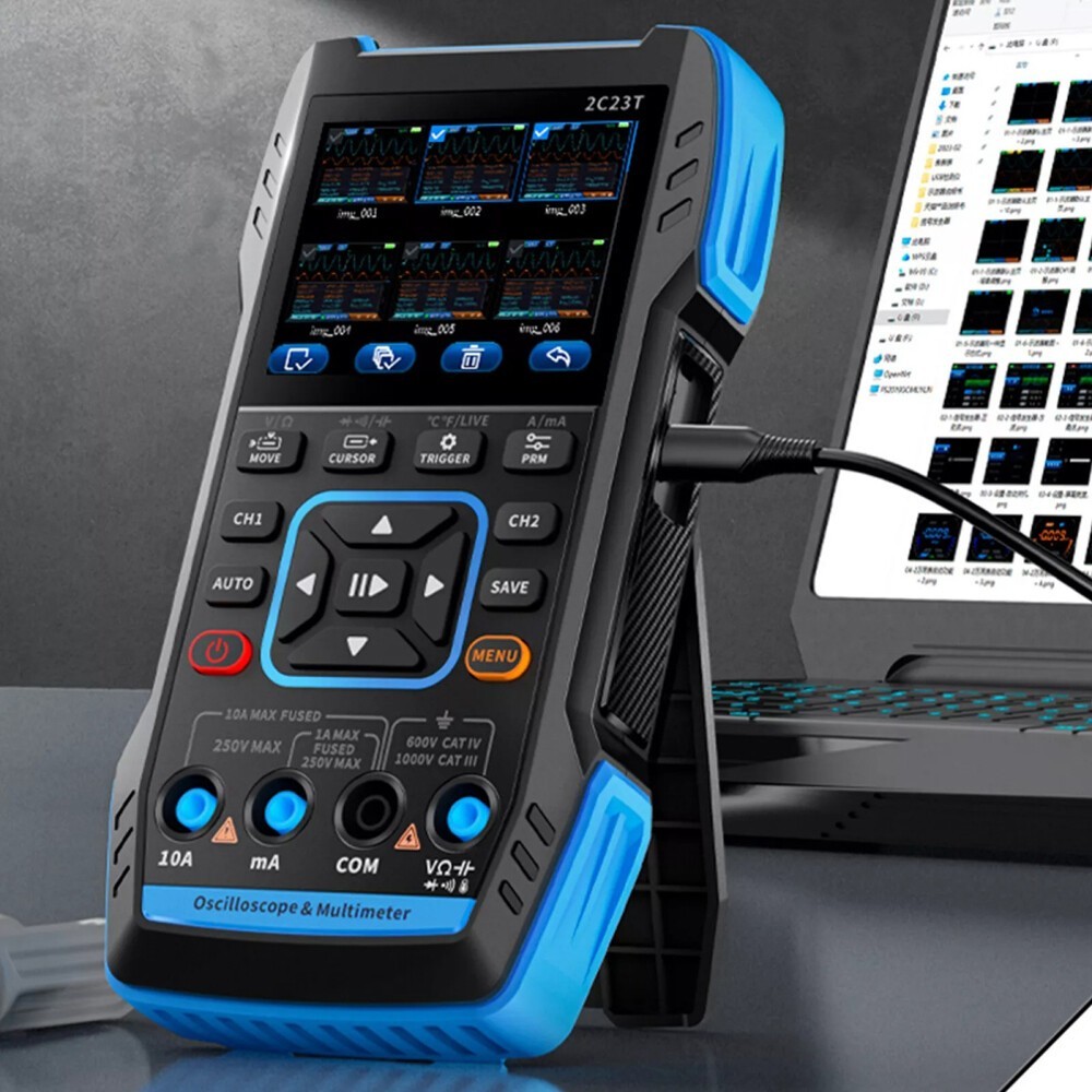 3in1 Handheld Digital Oscilloscope Multimeter+Function Signal Generator