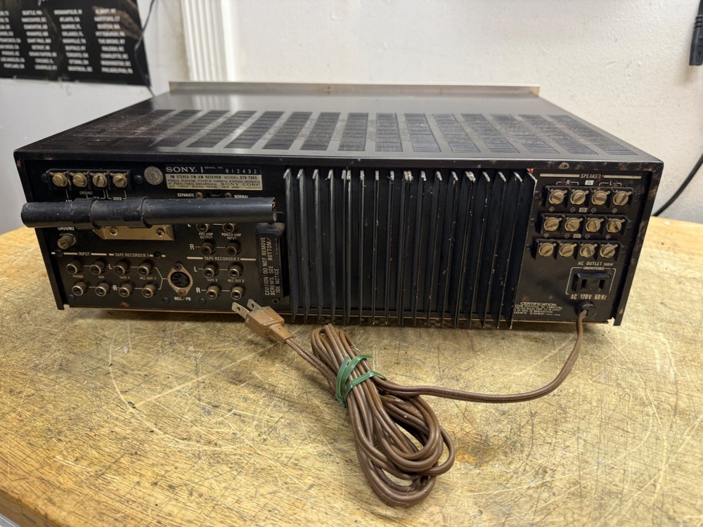 SONY STR-7055 STEREO RECEIVER