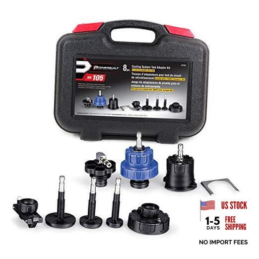 Cooling System Adapter Set, Cooling System Pressure Kit Upgrade, For 8 Piece