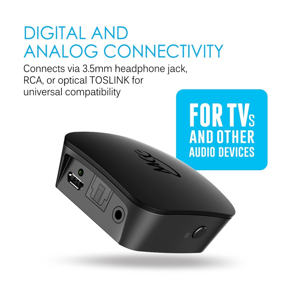MEE audio Connect Universal Bluetooth Wireless Audio Transmitter w/ aptX LL