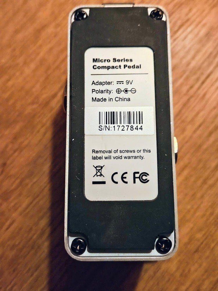 Mooer Micro 'Micro Looper' Loop Recording Pedal only tested once