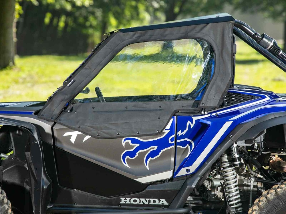 SuperATV Primal Soft Cab Enclosure Upper Doors Honda Talon/Standard/ Windshield