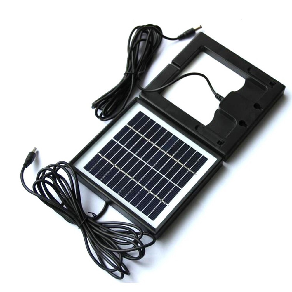 Convenient Charging Solution Lightweight 12V Solar Panel with Long Cable