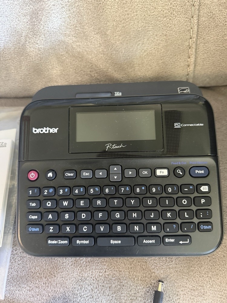Brother PC-Connectable Label Maker with Color Display - PT-D600