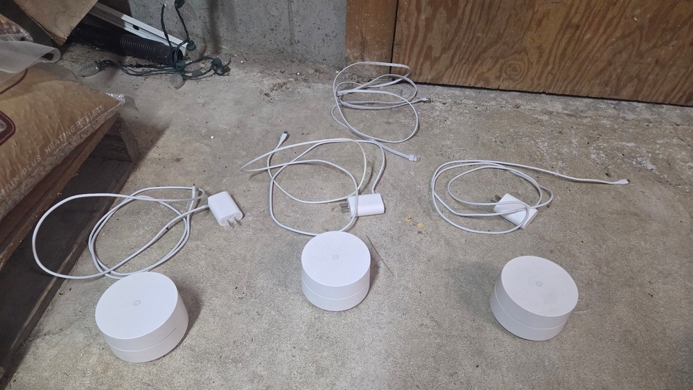 Google WiFi system, 3-Pack - Router Replacement, used