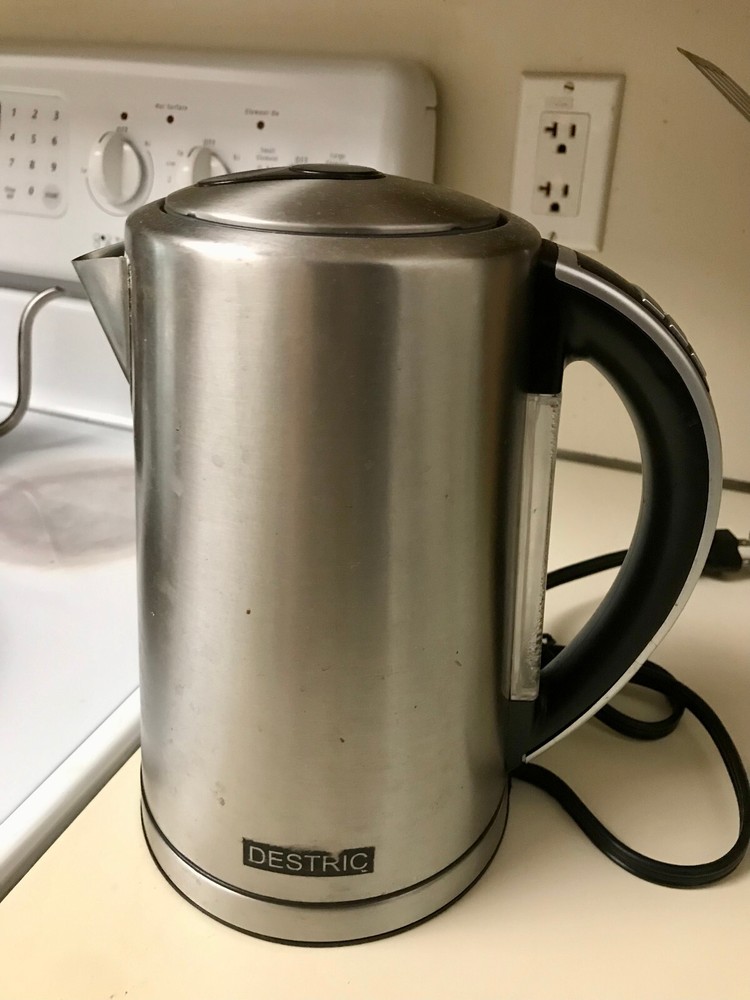 Electric Kettle Temp Control, LED Light Changing Auto Shutoff 2.5L Stainless Ste