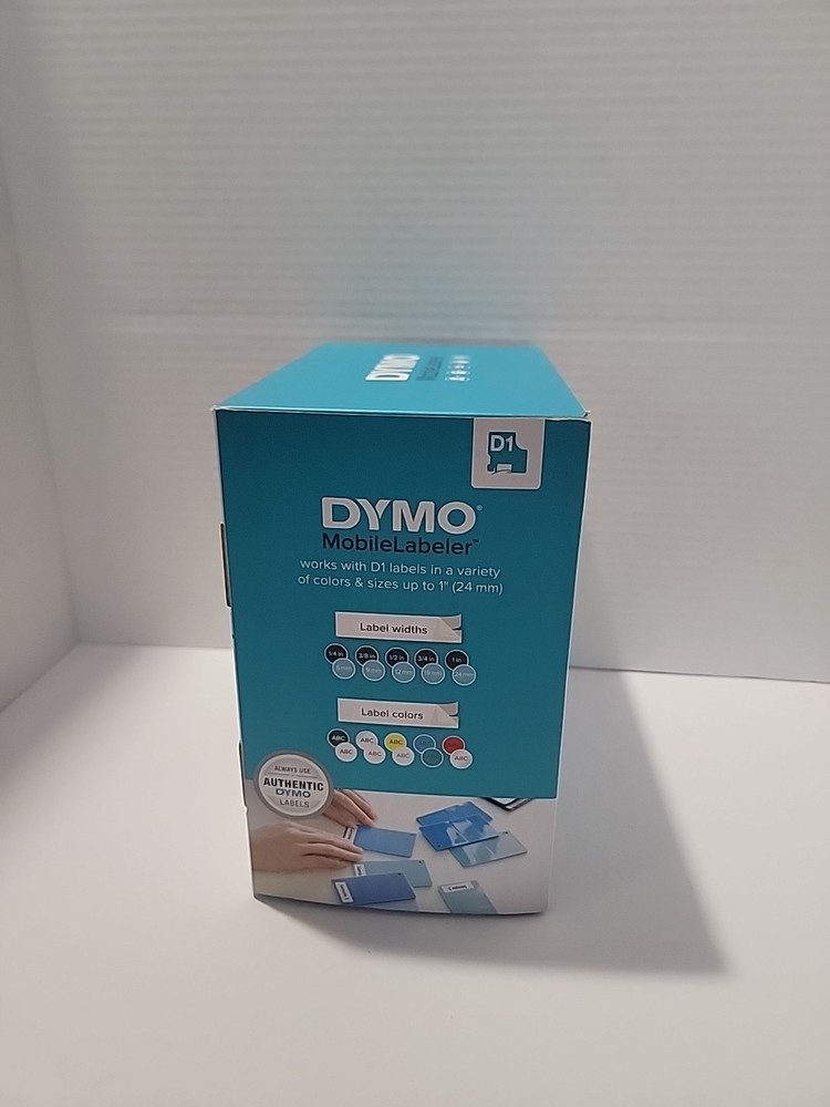 DYMO MobileLabeler 1982171 Bluetooth Label Maker Tape D1 iOS Android Mac Windows