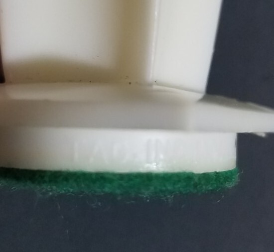 Visual Chess White Bishop x2 Replacement Pieces TAG Harvey Kidder (1965)