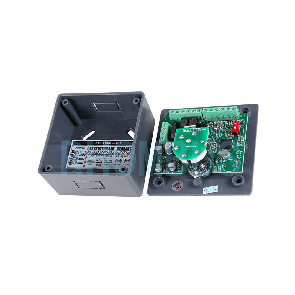 Stainless Steel Panel 5-Range LCD Key Selector Switch For Access Auto-Door