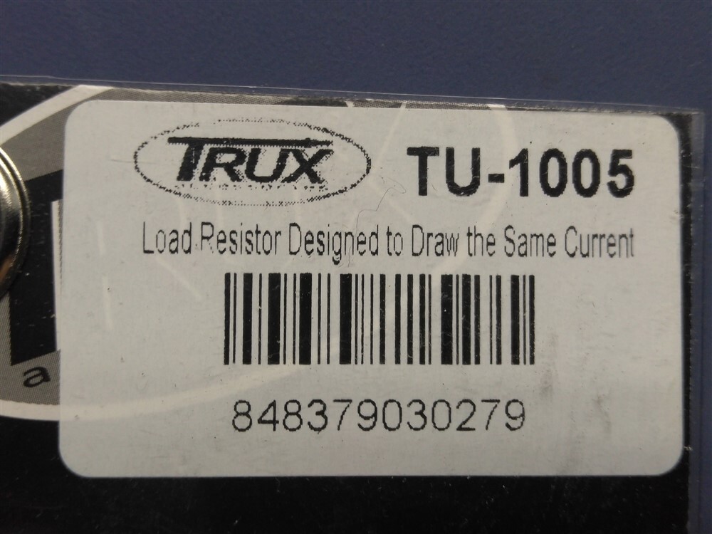 Trux TU-1005 Load Resistor NEW
