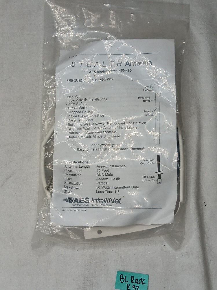 AES 7211-450-460 Stealth Antenna